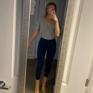 E&M Flowy Short Sleeve Top